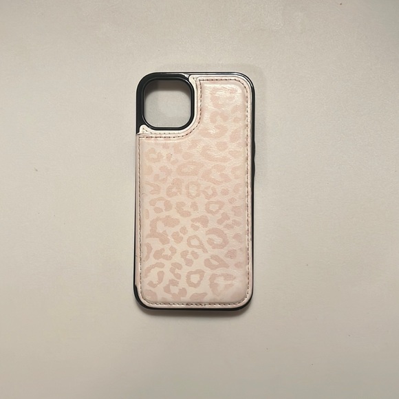 Pink Jaguar Print Phone Case - iPhone 13 - Picture 1 of 5